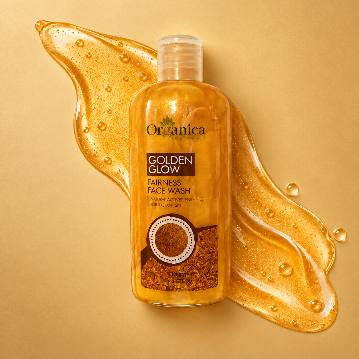 Golden Glow Face Wash | Organica