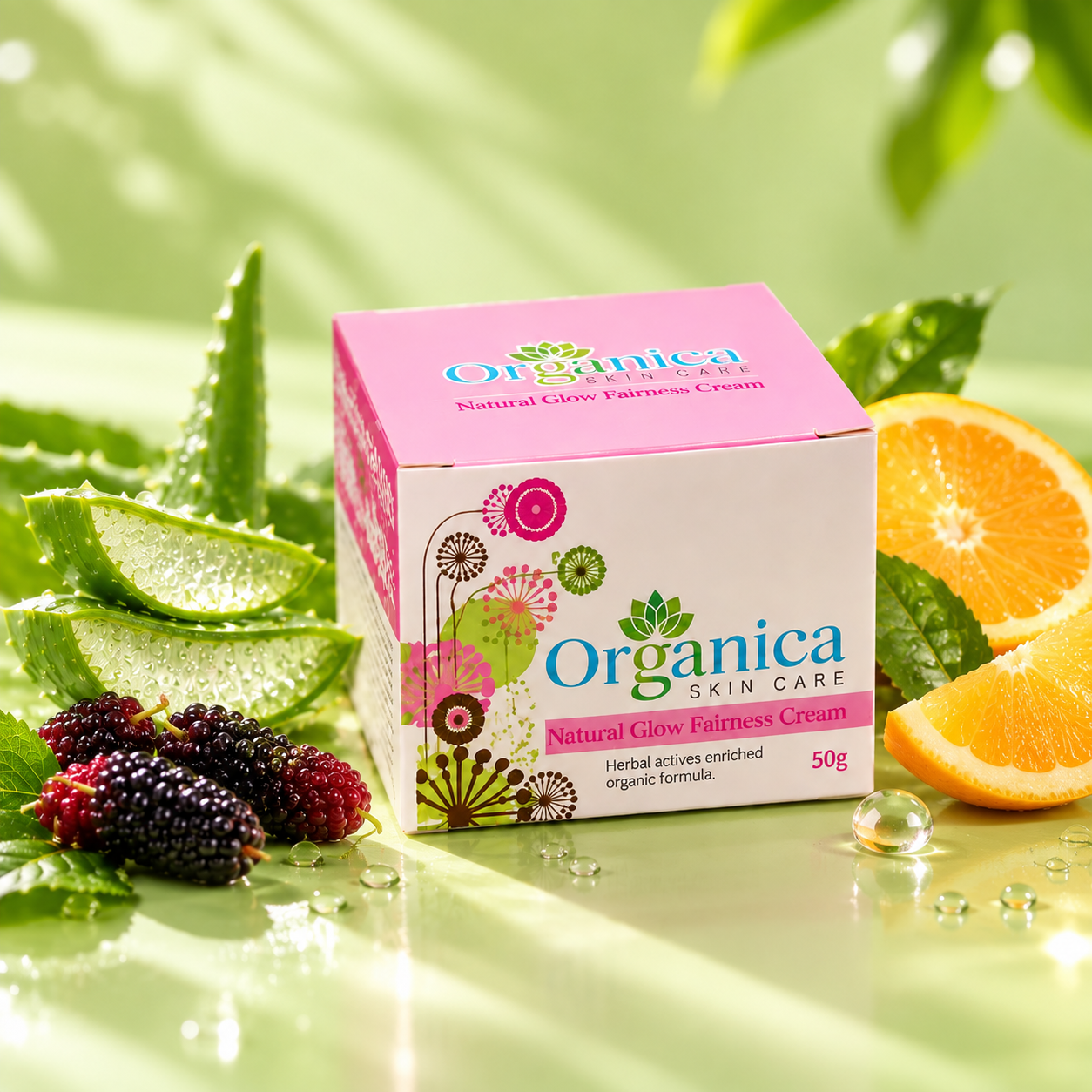 Natural Glow Fairness Cream 1 | Organica