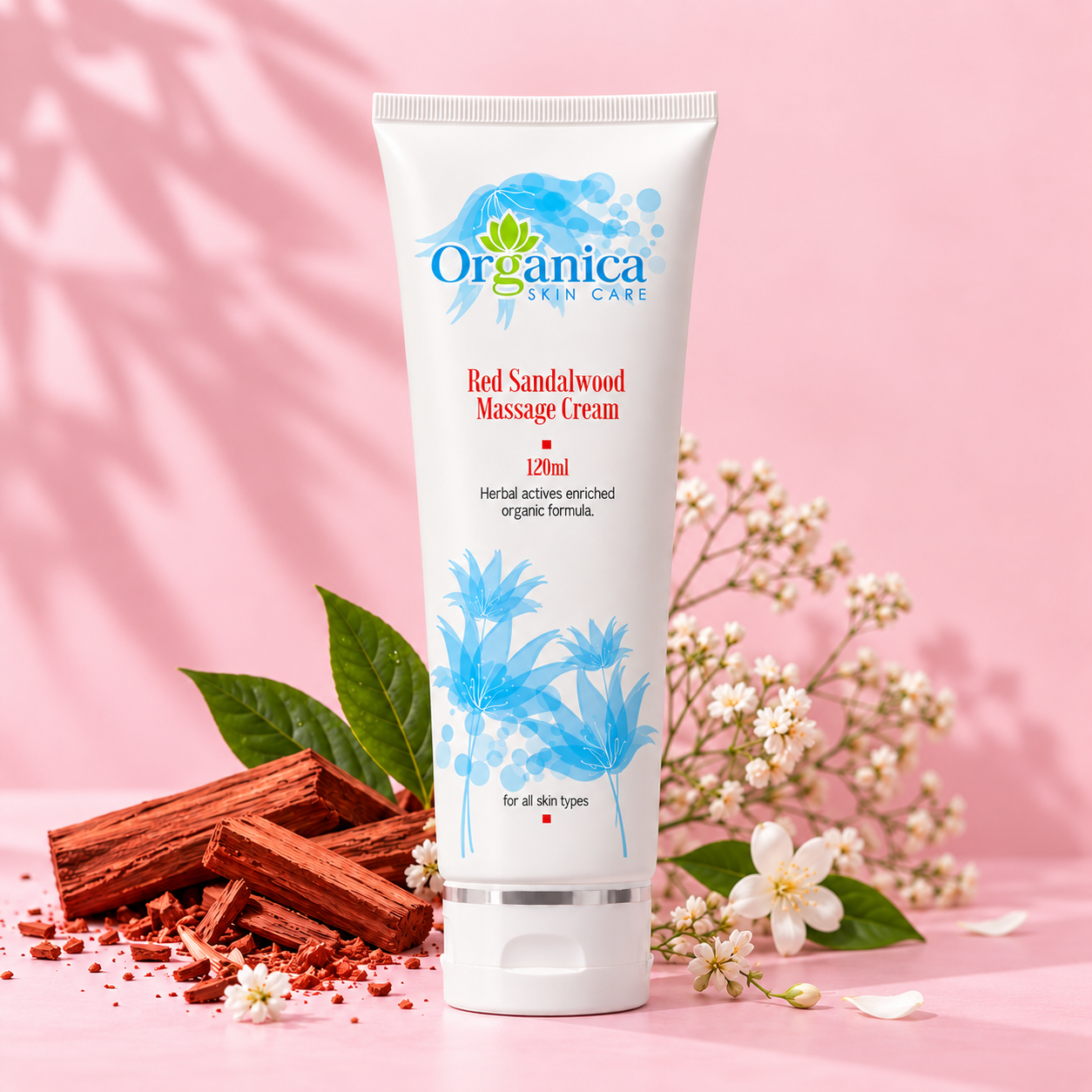 Red Sandalwood Massage Cream 2 | Organica