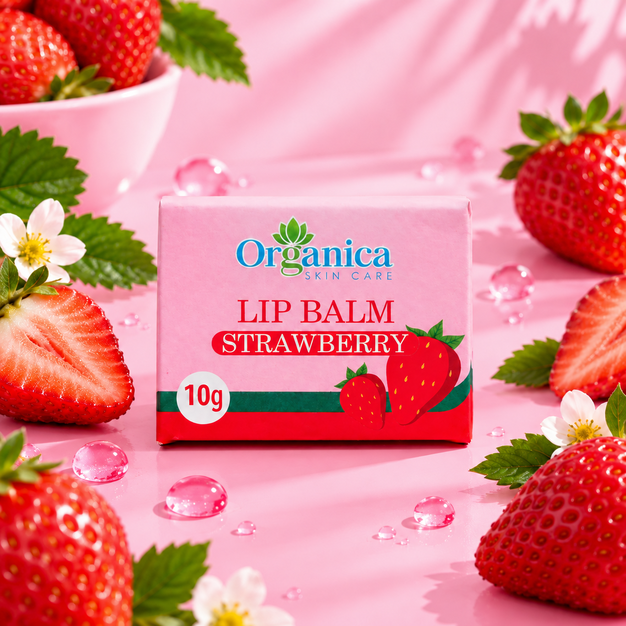 Strawberry Lip Balm | Organica