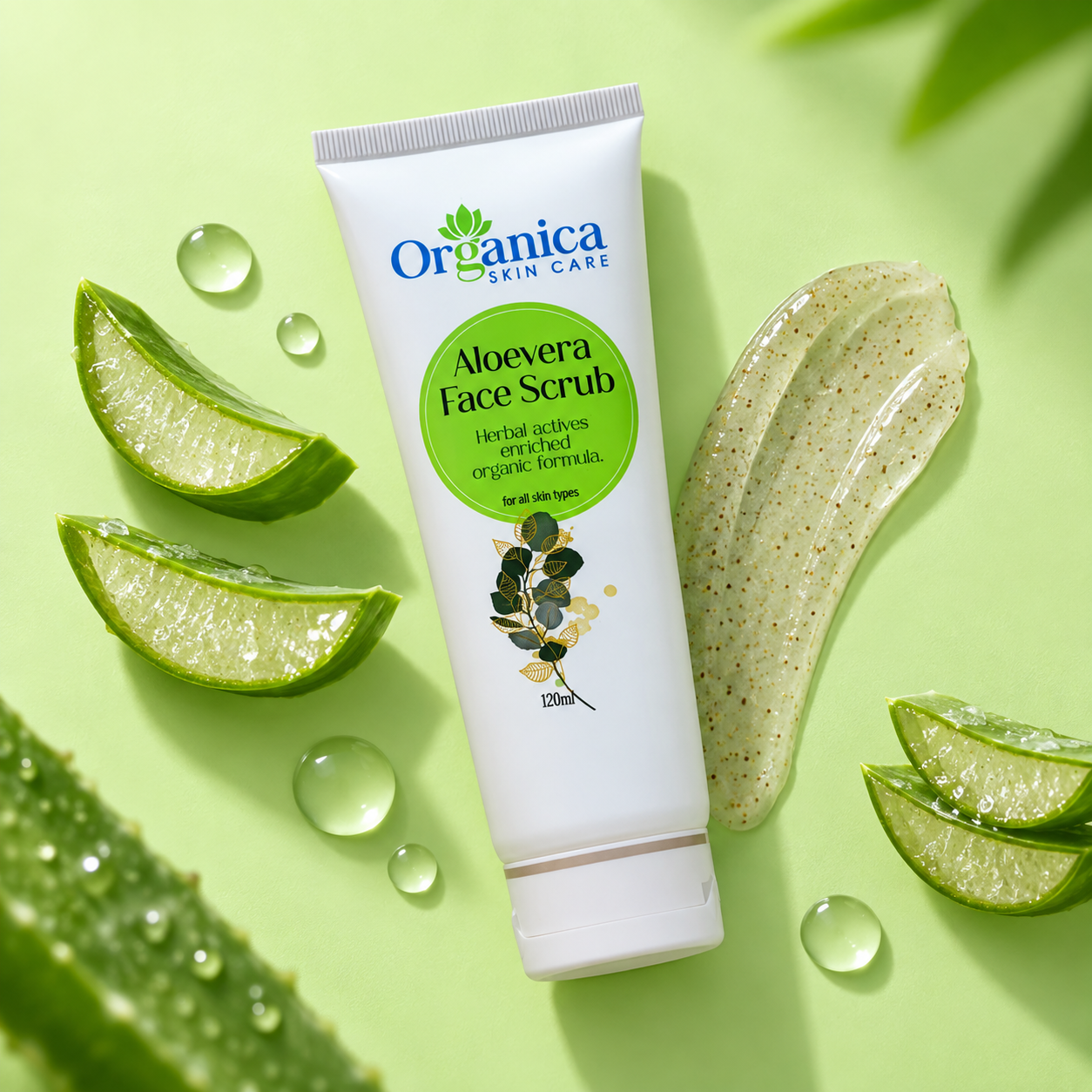Aloe Vera Face Scrub | Organica